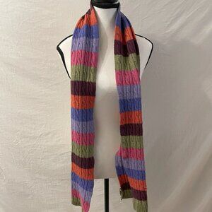 Colorblock Winter Scarf